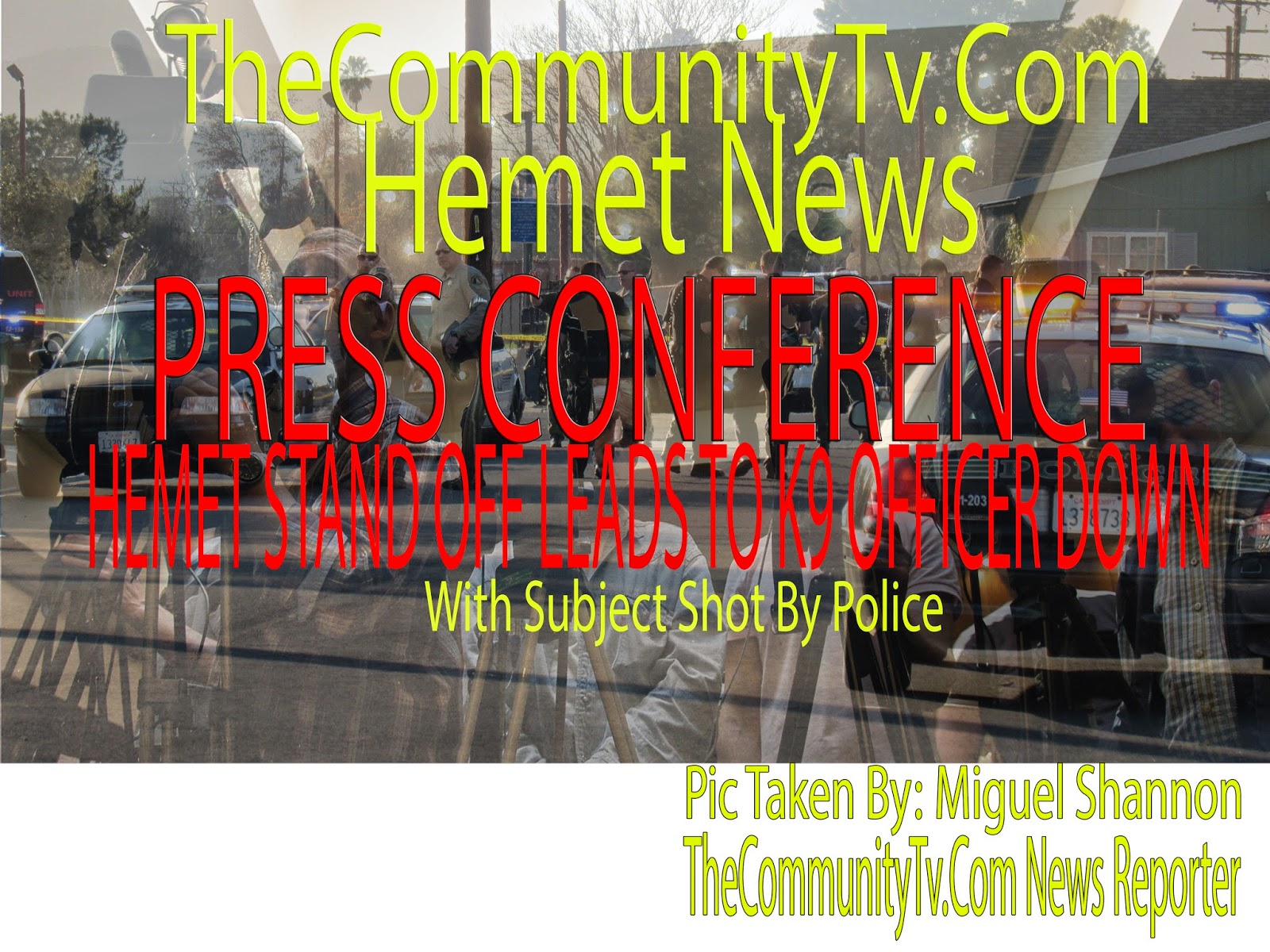 Hemet Shooting Press Conference With Riverside County Sheriff on What really went down in the