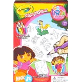 Dora The Explorer Activity Set CRAYOLA Magnetic Scene Coloring Set Where To Buy