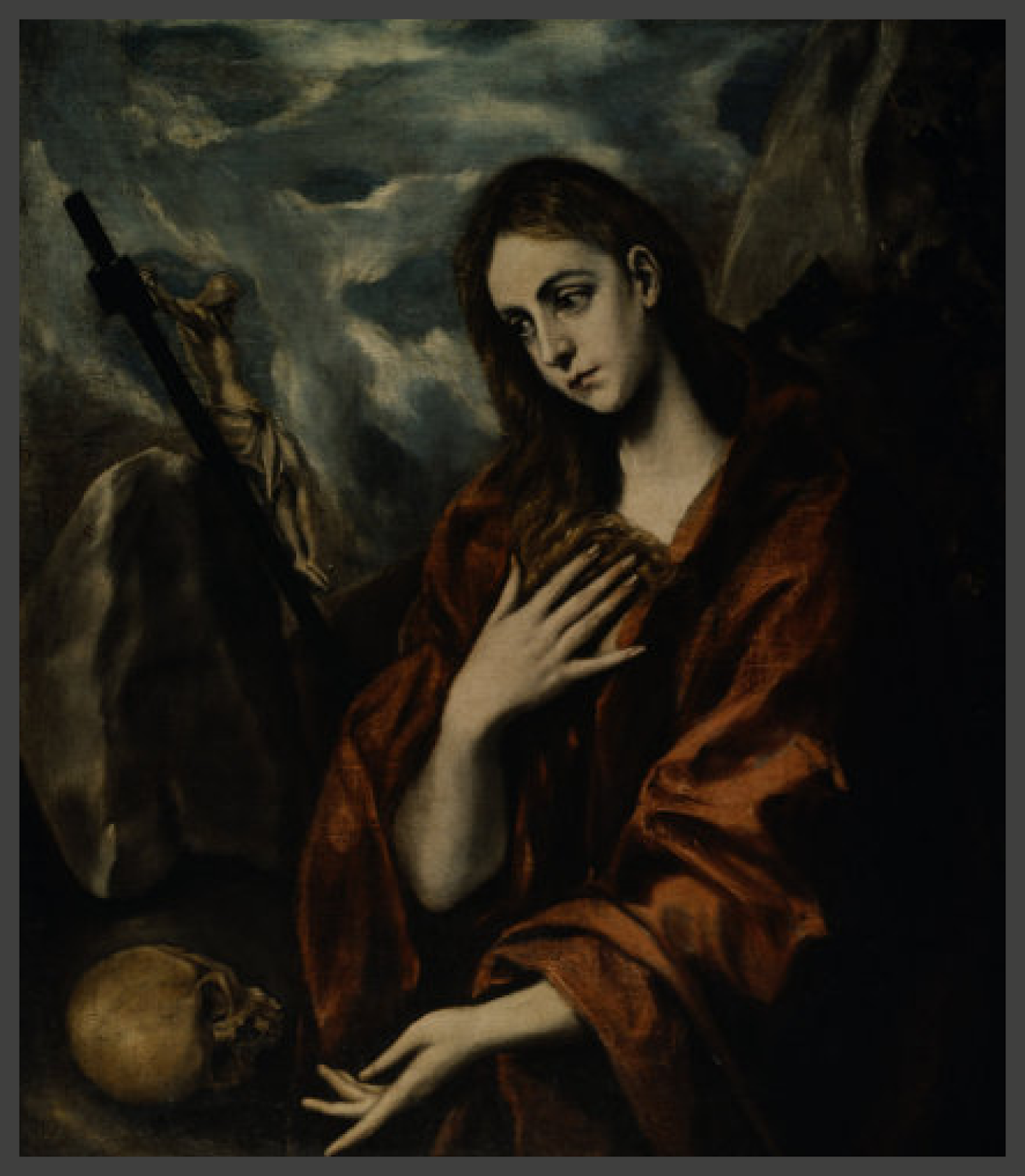 Картина эль греко магдалина