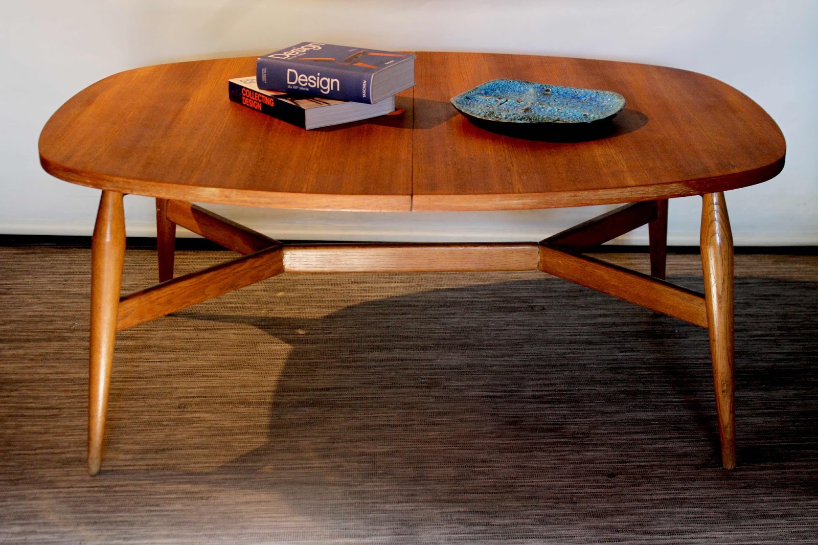 Chicbaazar objets Vintage 506070 Table basse scandinave relevable