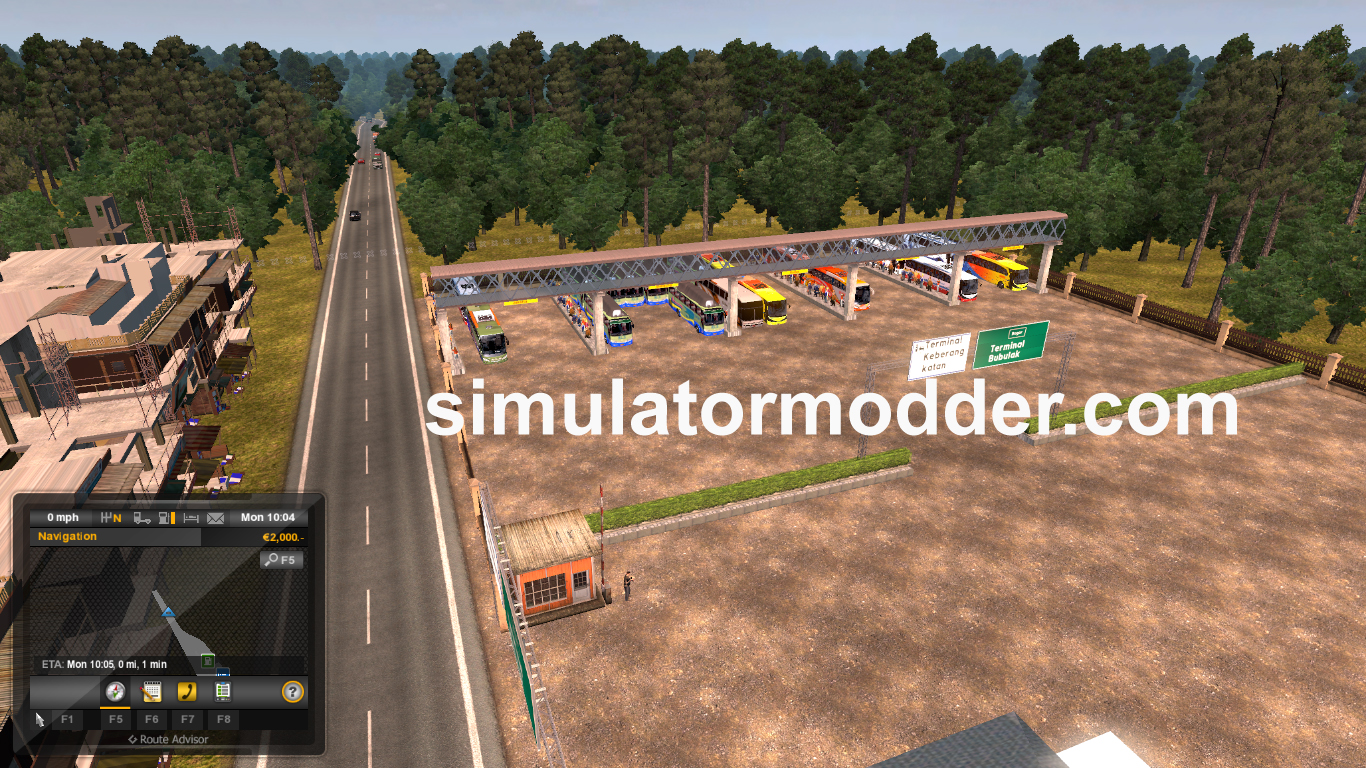 Map ITSJ V3 By Ahmad Faisal ets2 - Mod ets2 bus