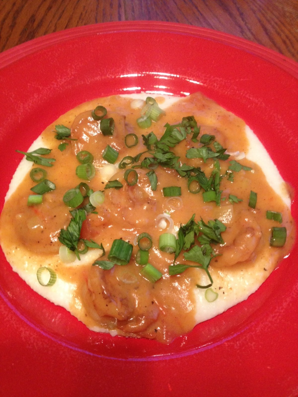Carla's Kitchen Capers Shrimp and Grits My Way