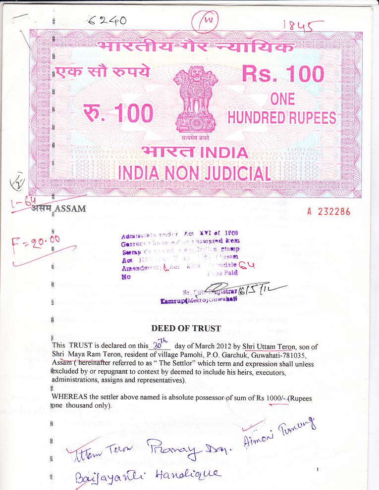 Parijat Academy Registered Under Societies Registration ACT XXI Of