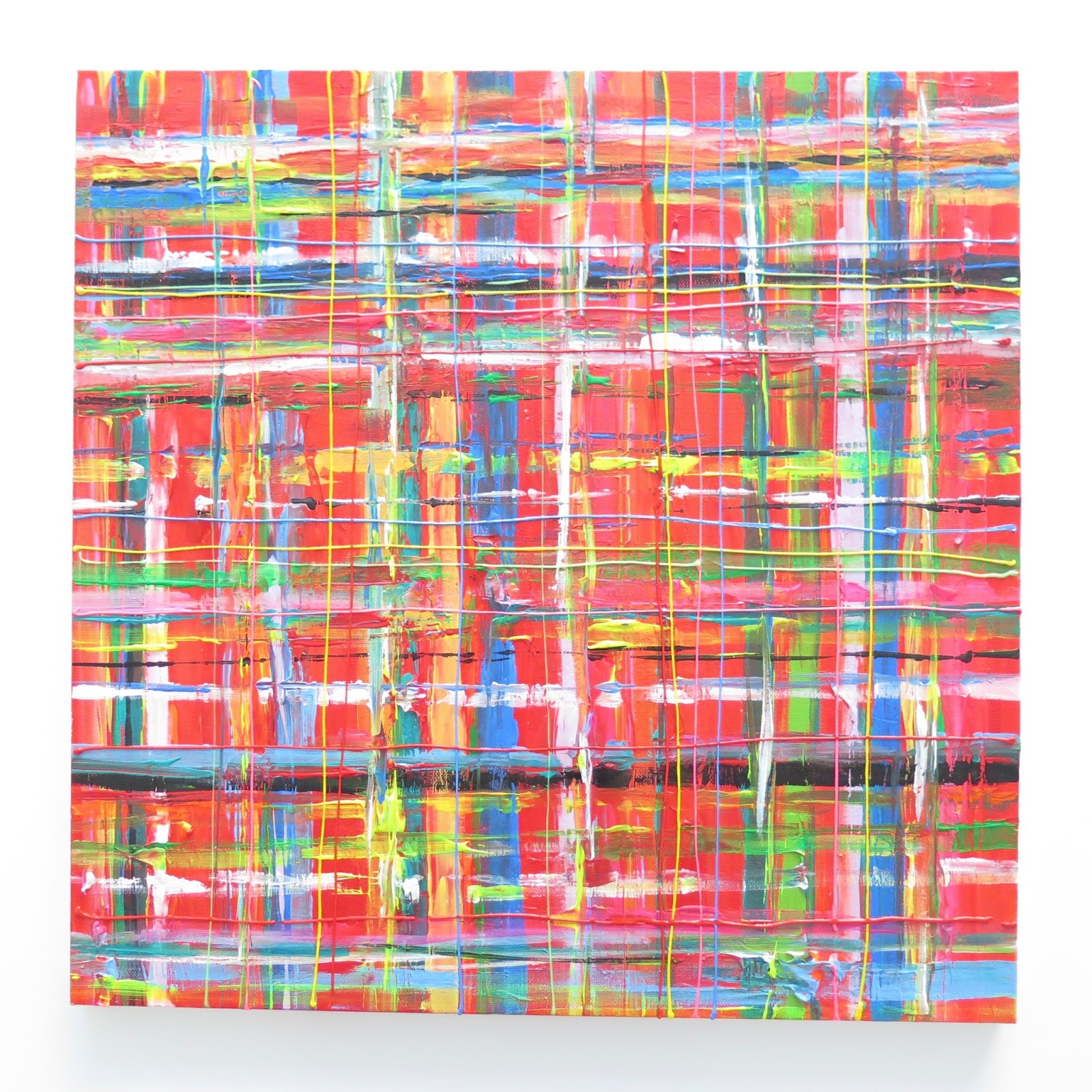 everyday plaid everyday yes!! plaid painting!!