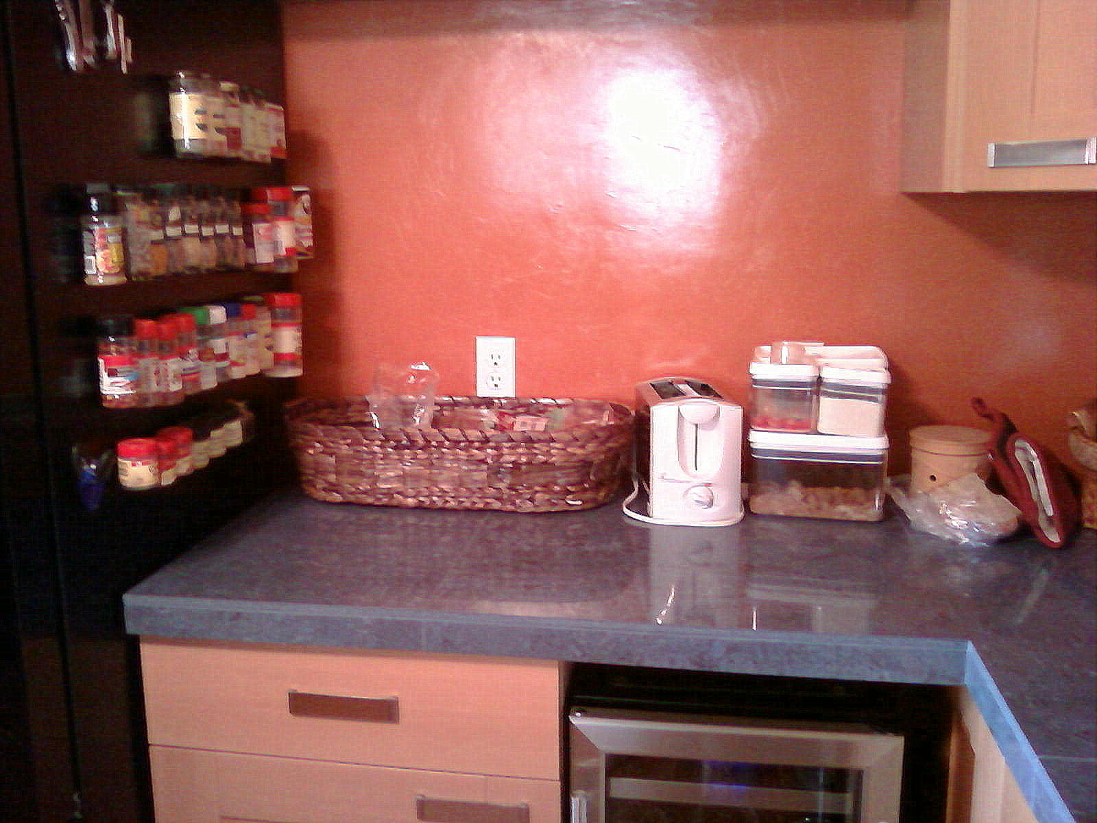 Unique Kitchen Remodeling Ideas My Refrigerator "Spice Rack"