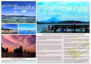 Pulau Bangka, Kepingan Surga di Utara Minahasa