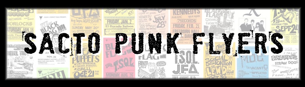 Sacto Punk Flyers