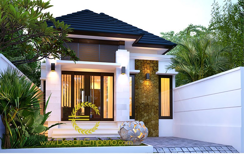 foto desain rumah minimalis 1 lantai tipe 45