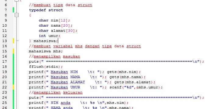 penjelasan notasi algoritma: ABSTRACT DATA TYPE DI C PEMROGRAMAN