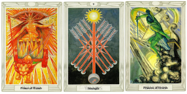 Принц мечей таро тота карта дня