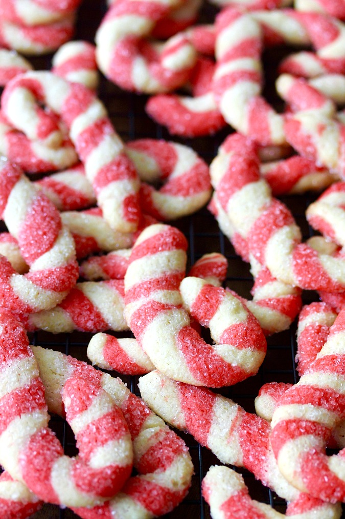 Peppermint Candy Cane Cookies Karen's Kitchen Stories