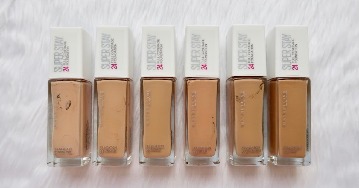 Maybelline Superstay Foundation Review Maybelline's best foundation yet!