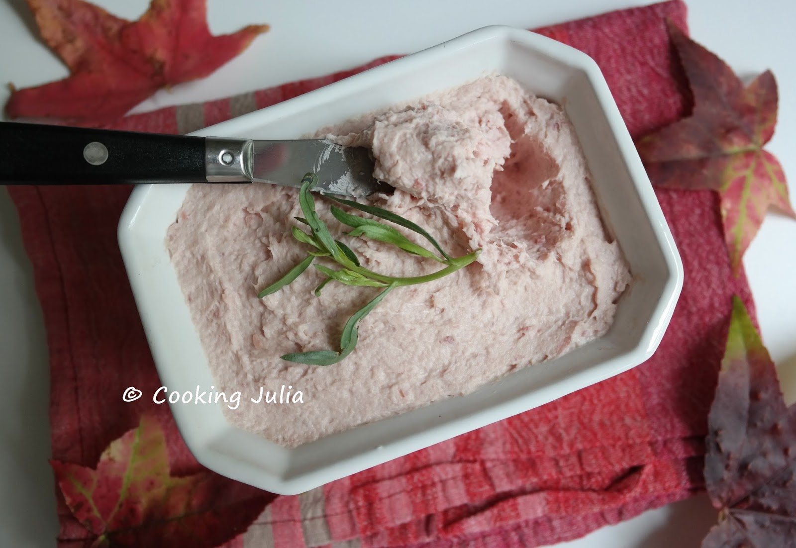 COOKING JULIA MOUSSE EXPRESS DE JAMBON BLANC AU PORTO