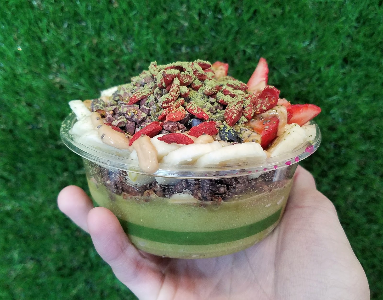 BuildYourOwn Acai Bowls With Unlimited Toppings? & Matcha? Only at