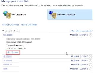 Cara Menghapus User Login Windows Credentials Jaringan Yang Tersimpan Di Windows 10