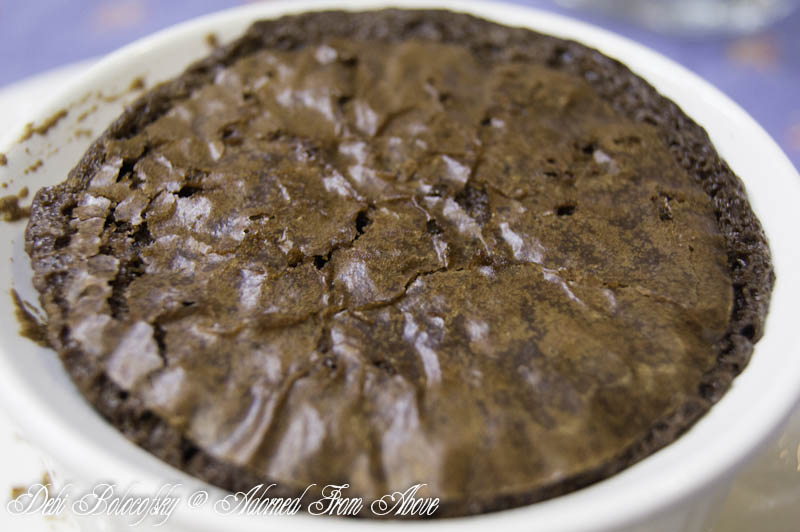 Adorned From Above Reese's Peanut Butter Cup Lava Cake