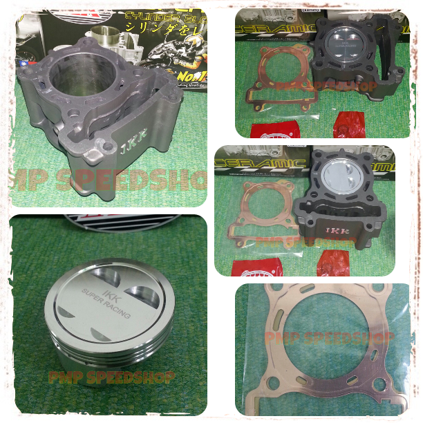 CYLINDER BLOCK KIT 63MM CERAMIC IKK LC135/FZ150/XMAX 125 PALEX MOTOR