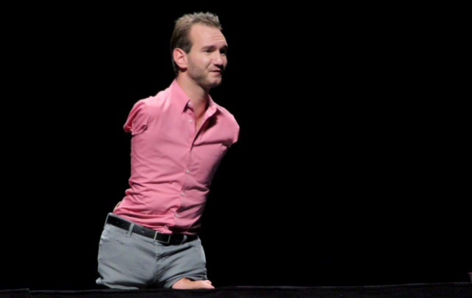 Nick vujicic legs arms worries give never quotes