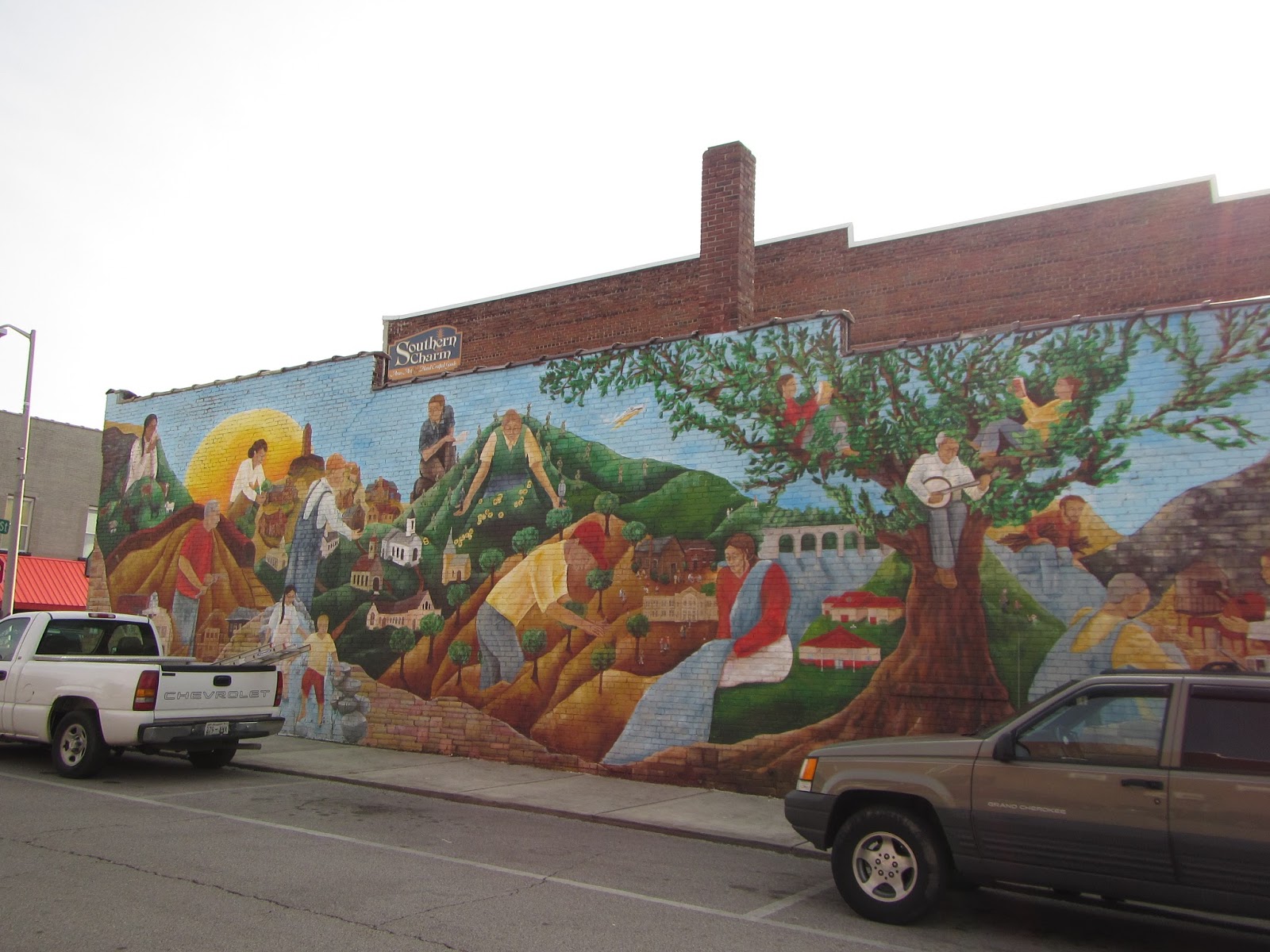 Nomadic Newfies: Crossville Cultural Mural