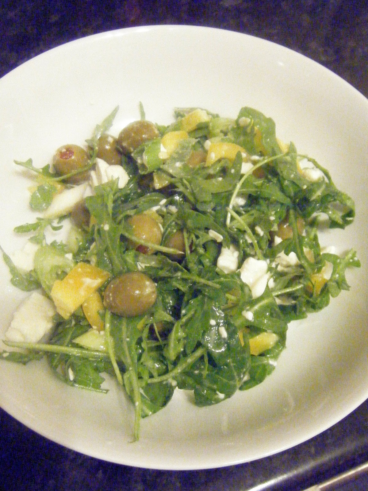 Thomas Yaeger's Transcendental Kitchen Rocket and Feta Salad
