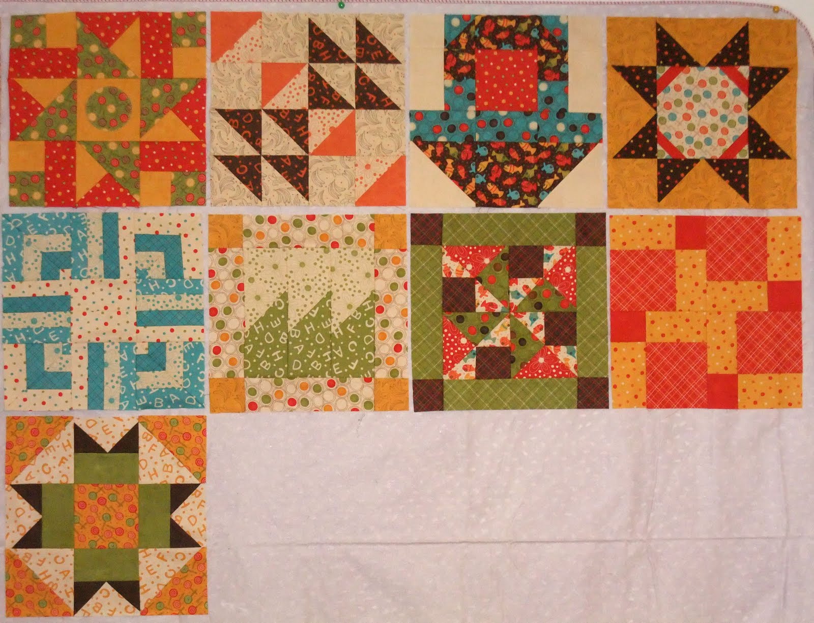 Wilma's Craft Corner Layer Cake Quilt Along Block 9