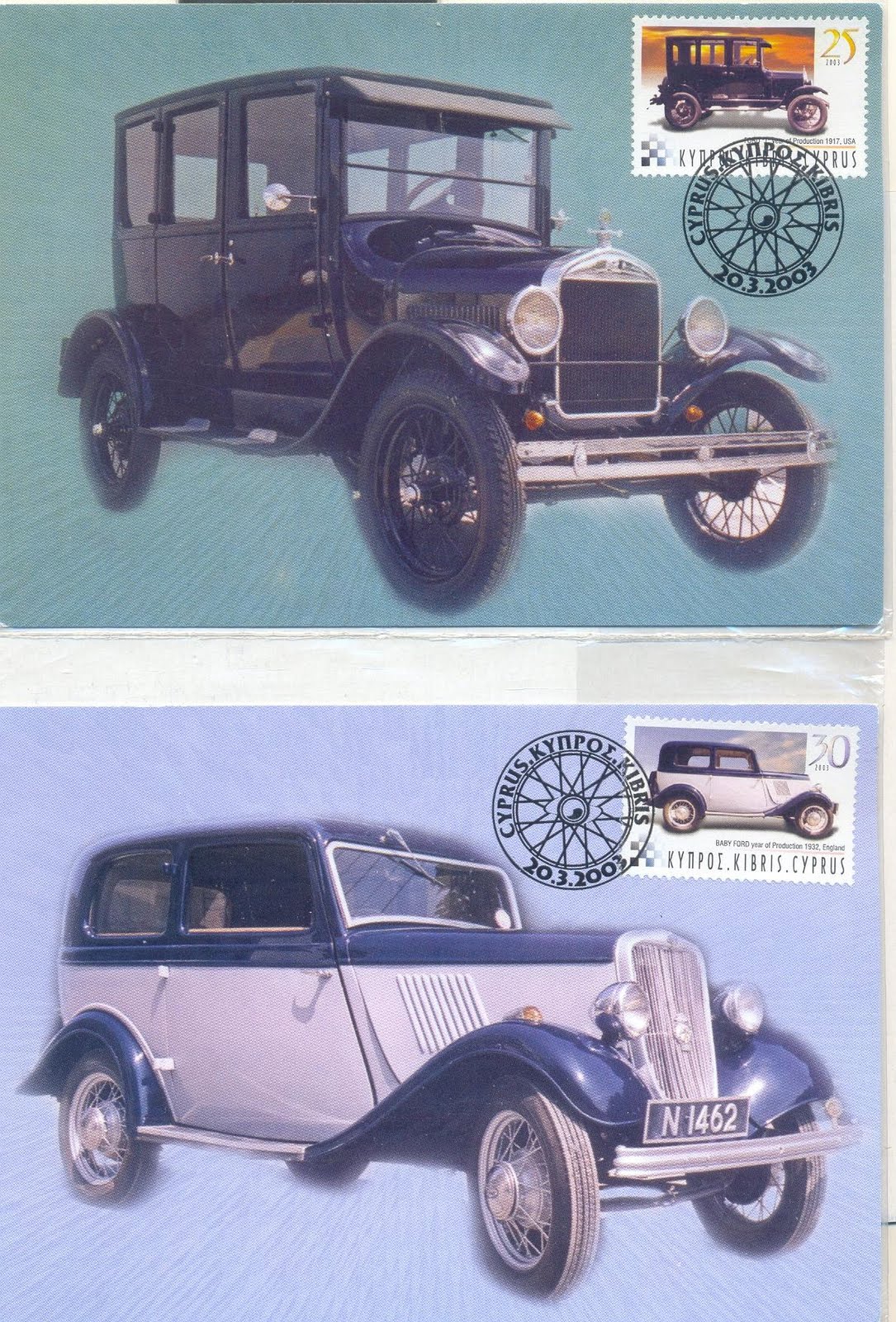 My Picture Postcards Cyprus Vintage Cars