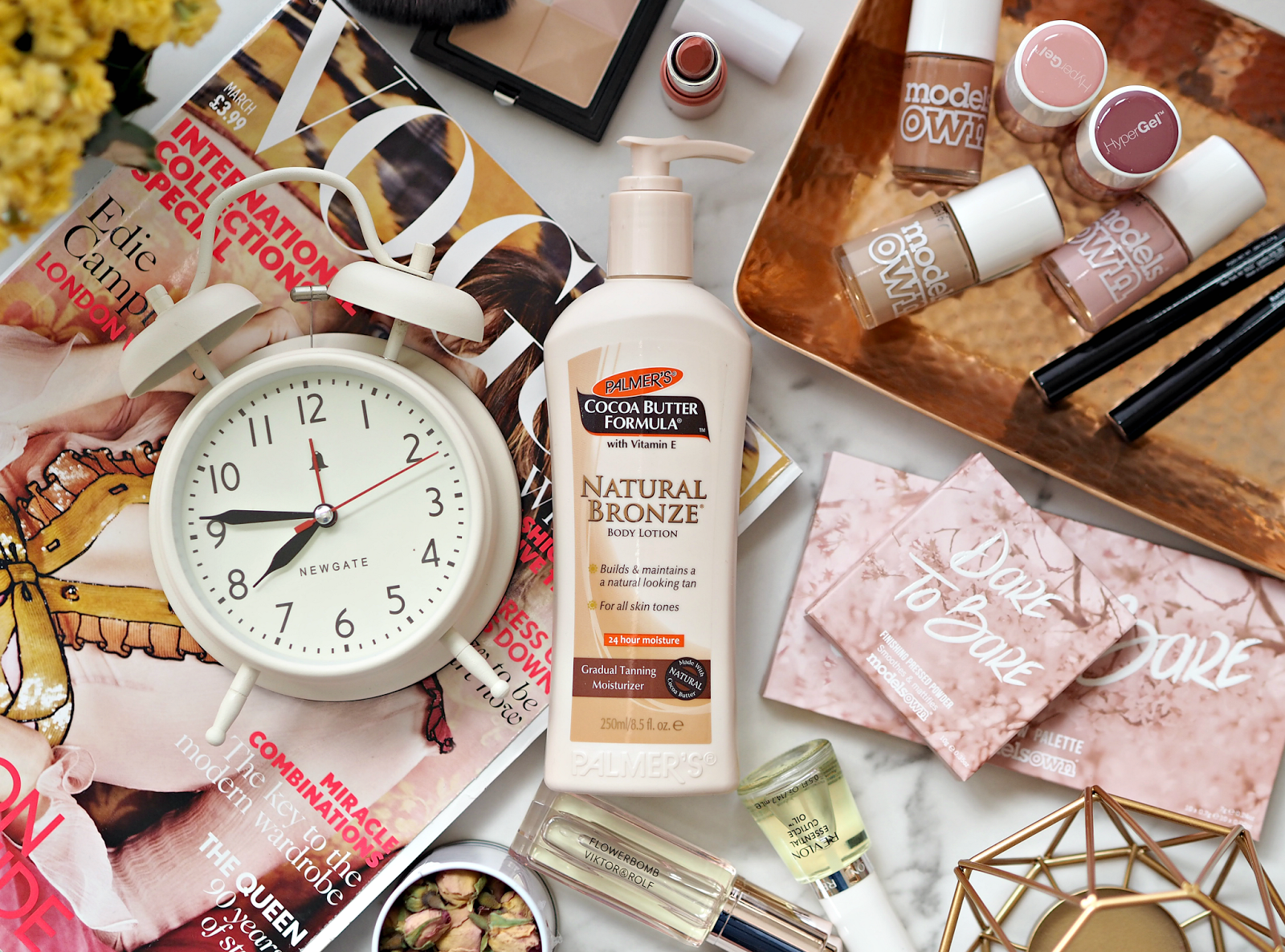 Speed Beauty Tips: Save Time In The Morning & Still Look Fabulous (With Help From Palmer?s Natural Bronze Body Lotion)