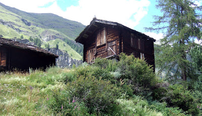 Haybarns above zermatt