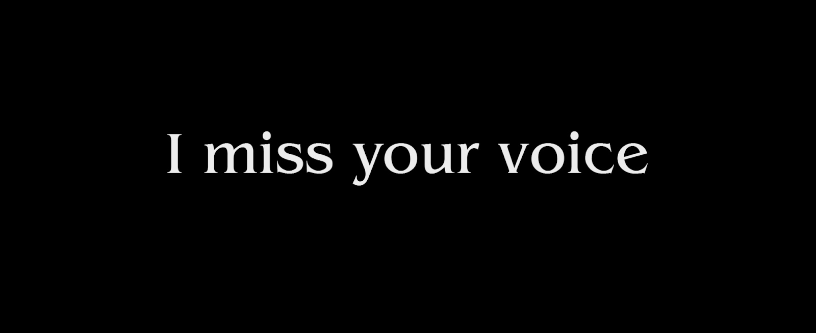 See more of i miss your voice on facebook. 