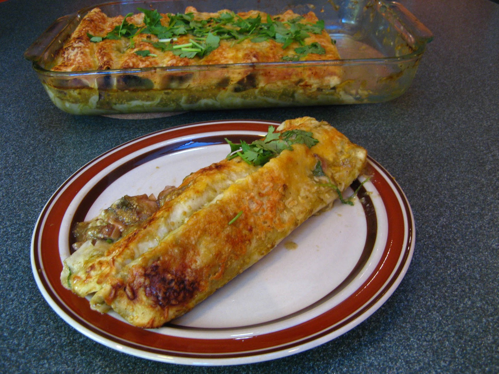 Duck Soup Easy Grilled Chilpotles Chili Chicken Green Chile Enchiladas