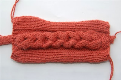 How to knit a volume braid cable