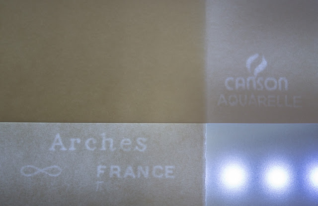 水彩紙不專業比較、測試