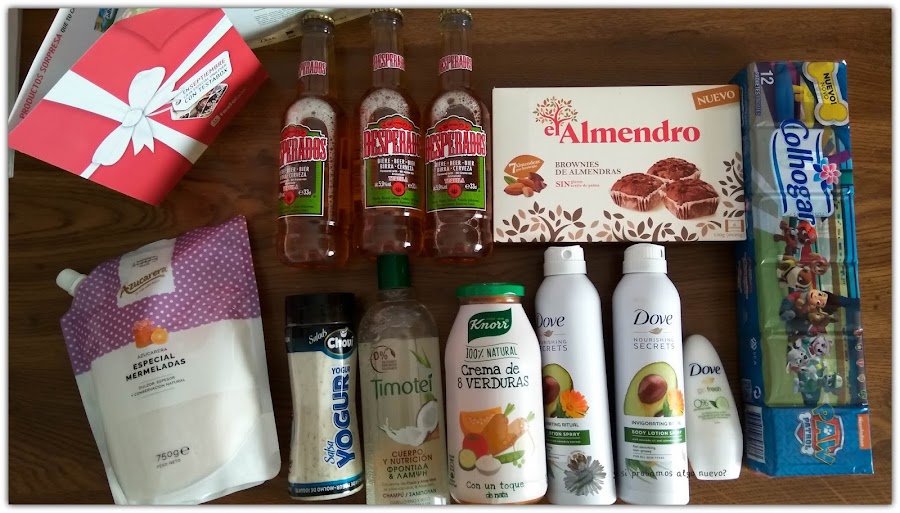 Unboxing Testabox Septiembre especial Unilever