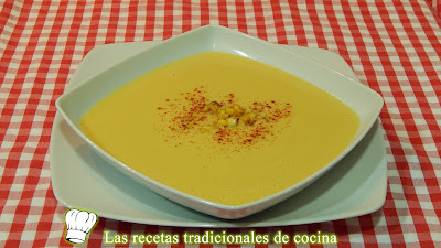 Crema de elote