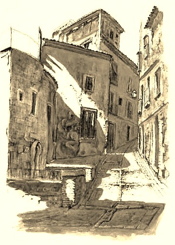 Blog sobre los dibujos de Juan José Esteban: Laminas de Toledo