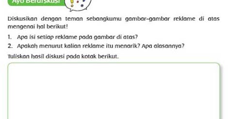 Reklame Baliho Halaman 106 111 Tema 6 Kelas 6