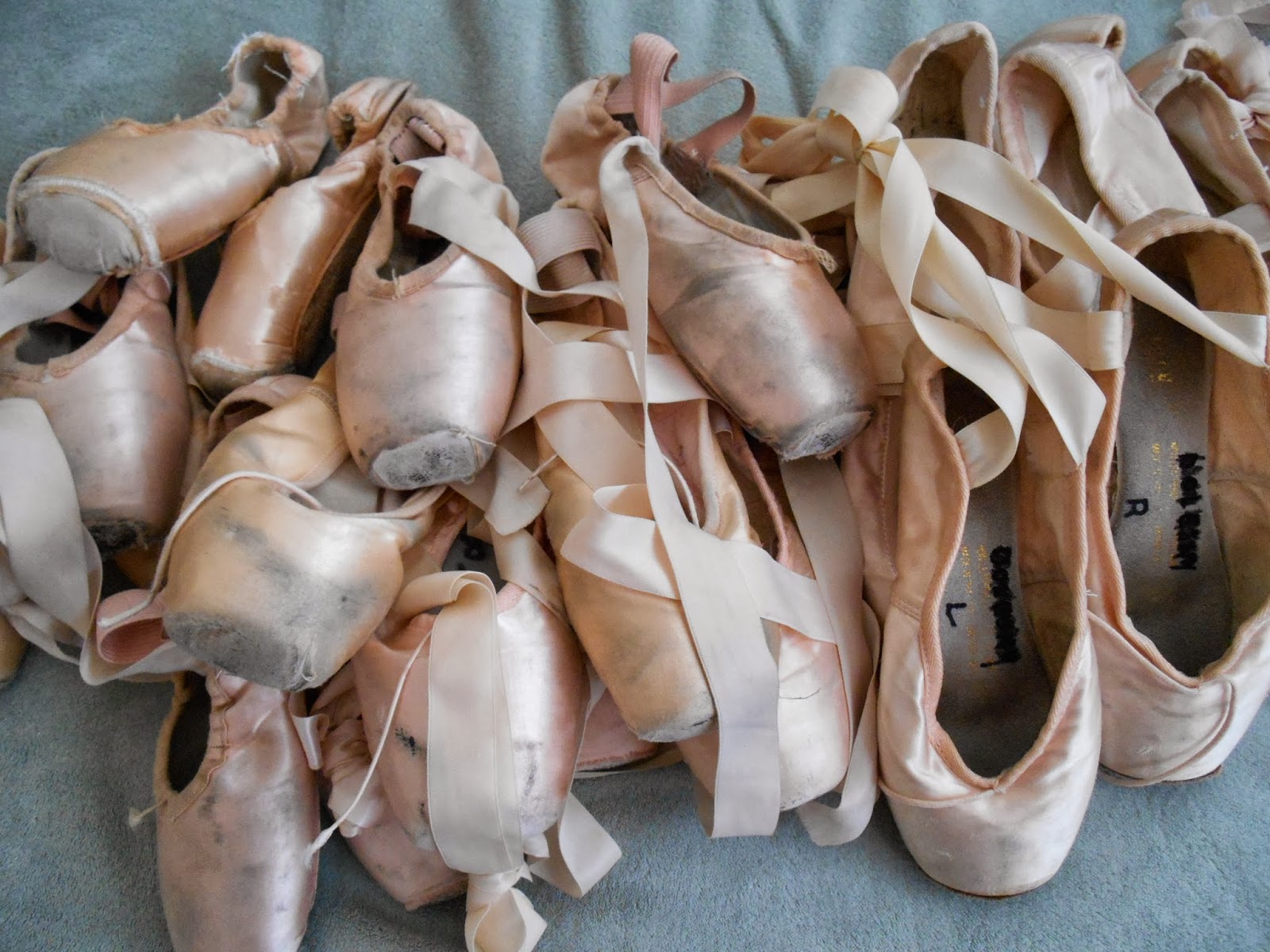 This Creative Obsession: Ballet pointe shoe obsession