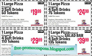 Free Printable Chuck E Cheese Coupons Free Printable Chuck E Cheese Coupons