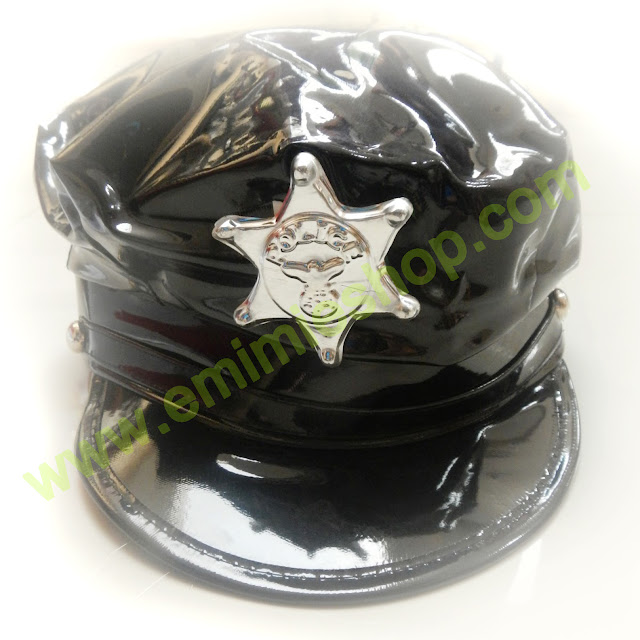 topi polisi untuk aksesoris photobooth