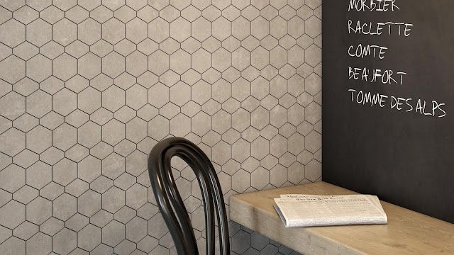 Home tiles design of Tanum series -  Industrial floor tile in large size