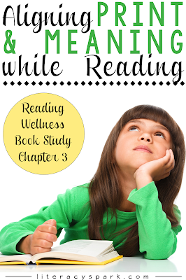 Do your students attend to both print and meaning while reading? Does your instruction give equal attention to both? Chapter 3 in Reading Wellness provides a fun lesson for helping students learn to do this!