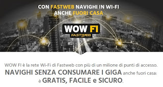 WOW Fi Fastweb WOW Fi