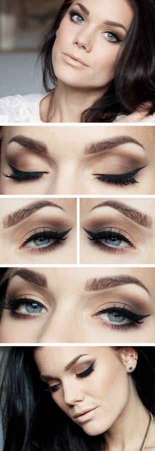 ojos ahumados juntos