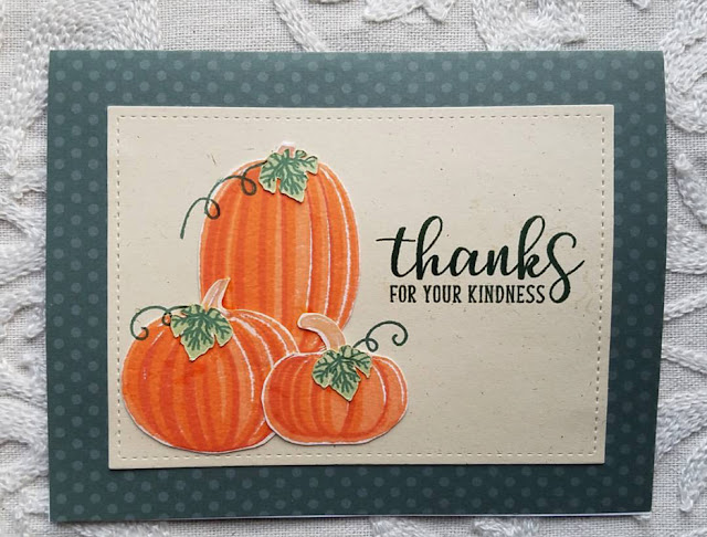 Sunny Studio Stamps: Pretty Pumpkins Customer Card Share by Michelle Walton