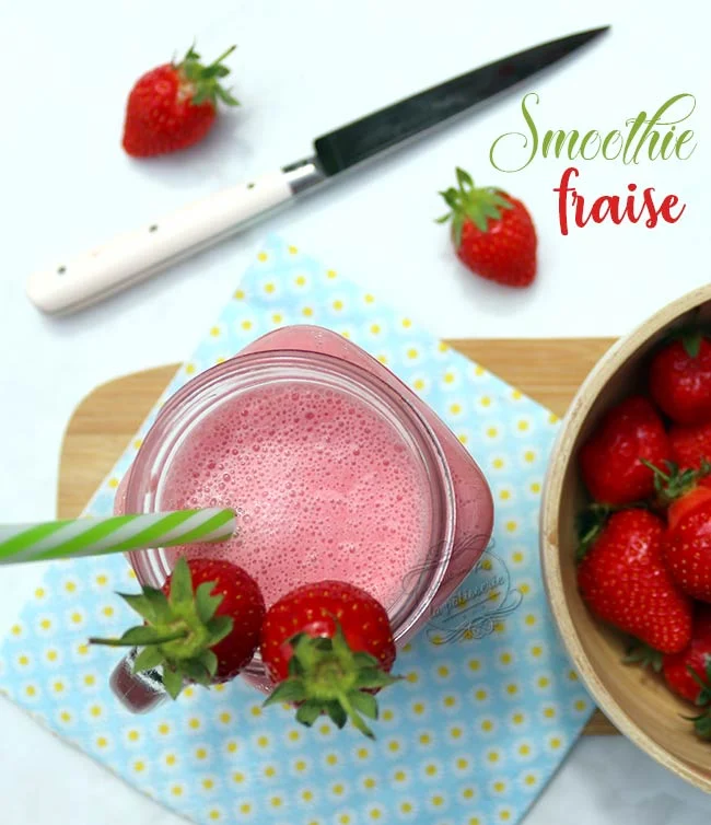 smoothie fraise facile