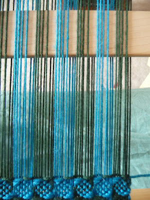 FarmNana's Fiber Frenzy: Rigid Heddle 8-shaft Pinwheel Weave!