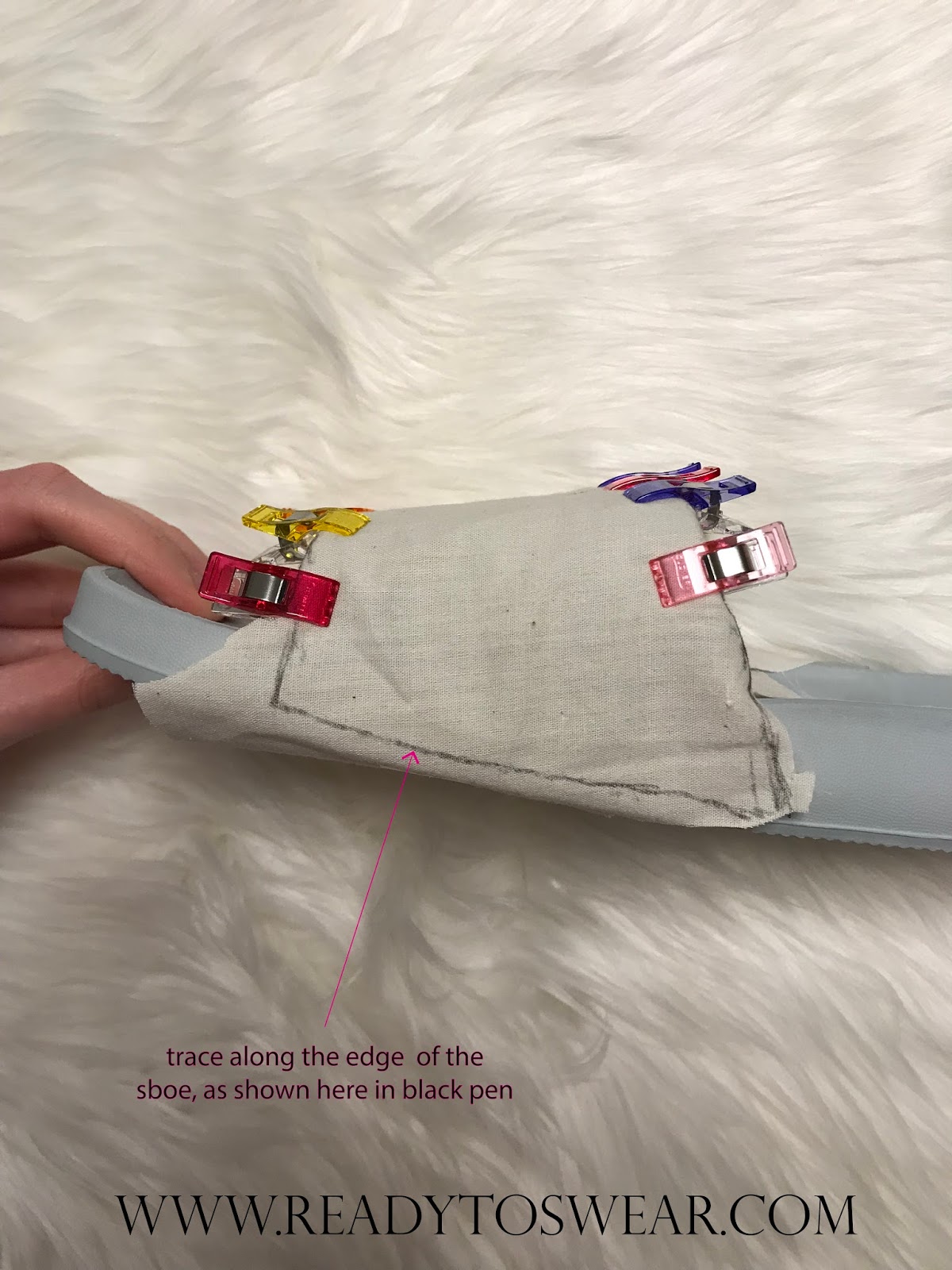 How to Make Faux Fur Slides ReadytoSwear