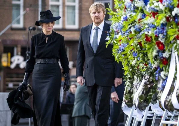 King Willem-Alexander and Queen Maxima attended 2020 Remembrance Day ceremony at Dam Square in Amsterdam