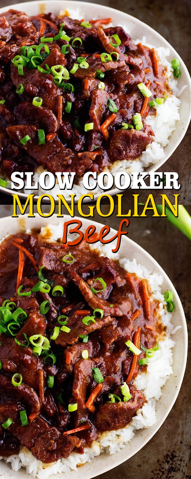SLOW COOKER MONGOLIAN BEEF