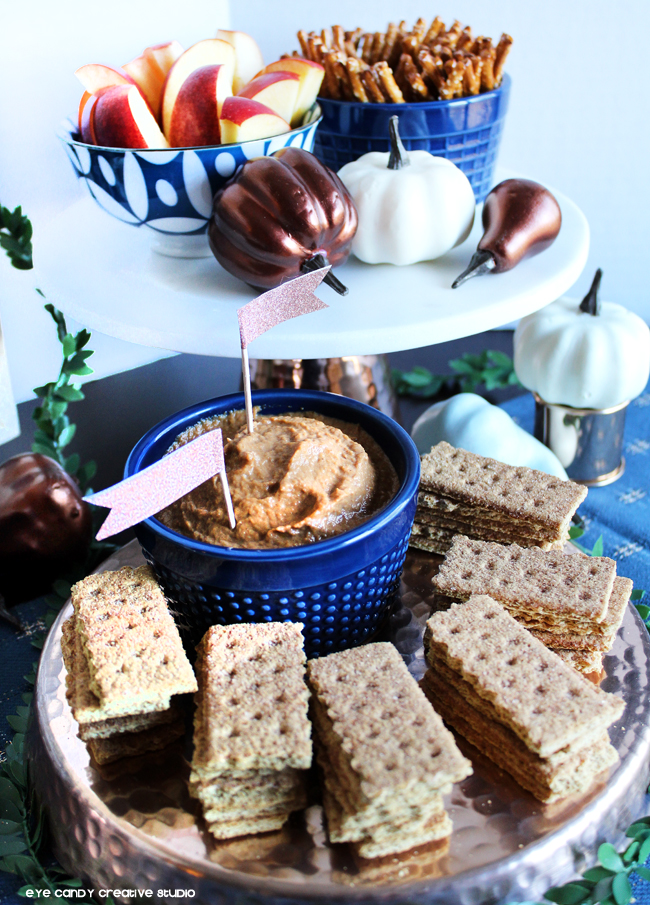 Eye Candy Creative Studio RECIPE Chocolate Pumpkin Fluff Dip